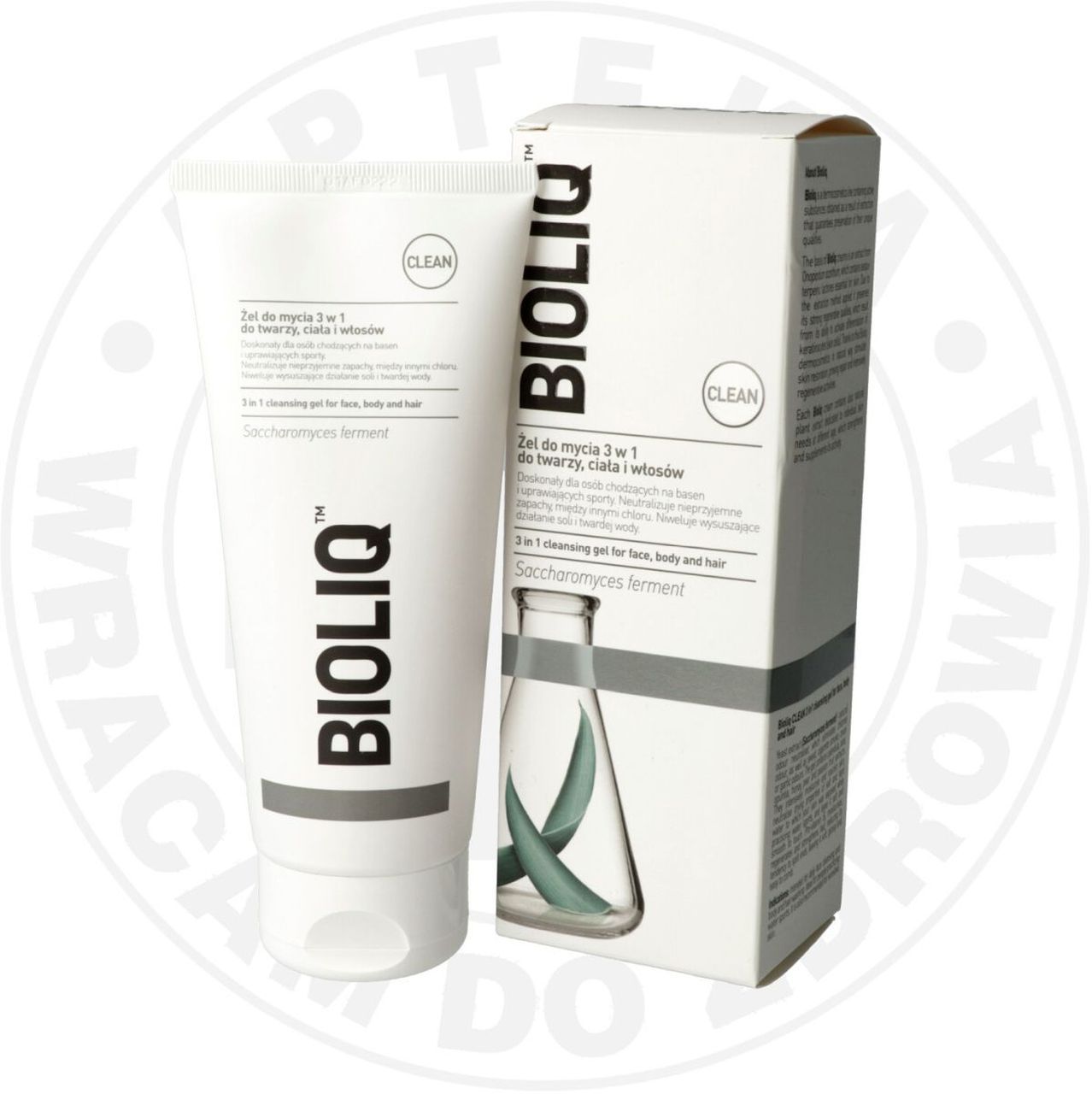 BIOLIQ CLEAN  ŻEL DO MYCIA 3w1  data ważności 30-04-2026
