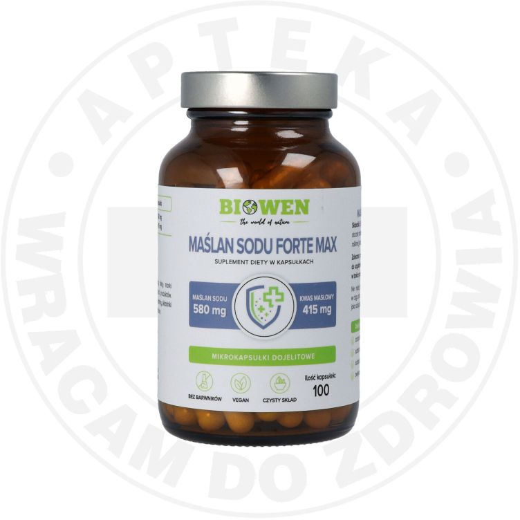 Biowen Maślan Sodu Forte Max