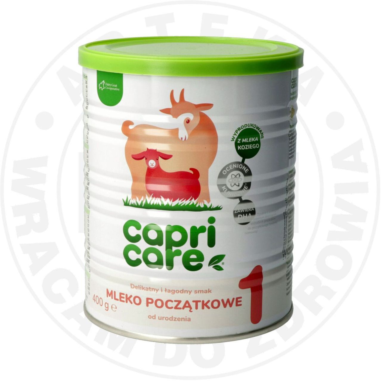 Capricare 1, mleko początkowe na mleku kozim dla niemowląt od urodzenia  400 g 