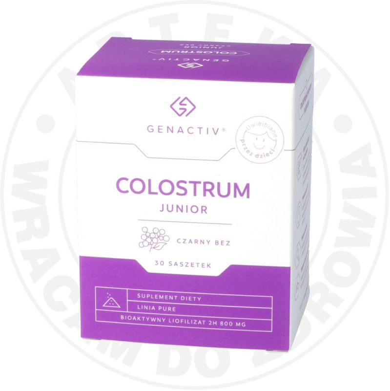 COLOSTRUM JUNIOR CZARNY BEZ GENACTIV