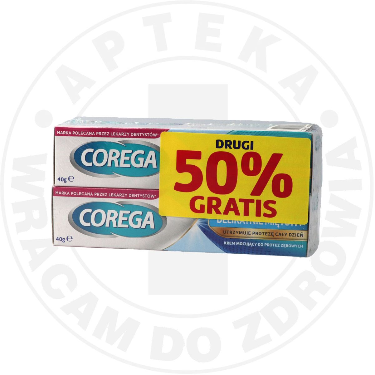 COREGA SUPER MOCNY DELIKATNIE MIĘTOWY Duopack