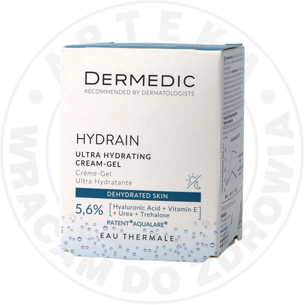 DERMEDIC HYDRAIN 3 HIALURO KREM ŻEL NA DZIEŃ I NA NOC 