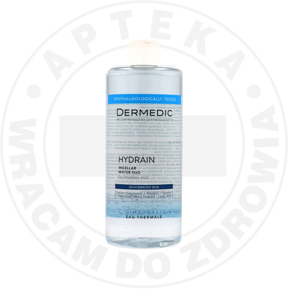 Dermedic Hydrain 3 Hialuro płyn micelarny H2O