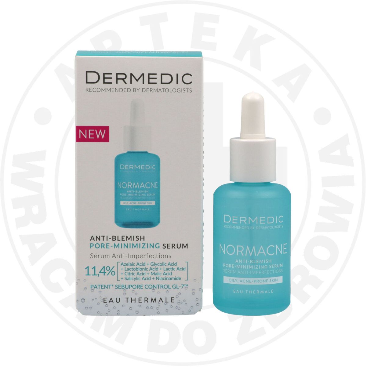 Dermedic Normacne Serum redukujące niedoskonałości i pory