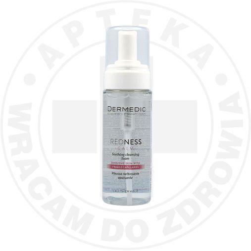 DERMEDIC REDNESS kojąca pianka oczyszczająca