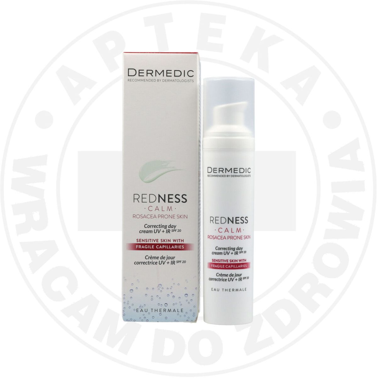 Dermedic Redness Krem korygujący na dzień UV + IR