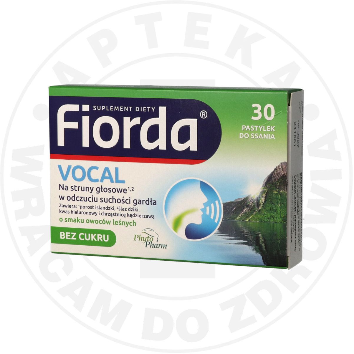 FIORDA VOCAL bez cukru