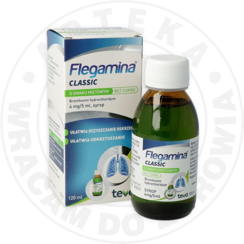 FLEGAMINA SMAK MIĘTOWY BEZ CUKRU 