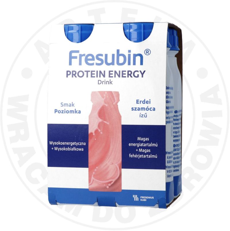 FRESUBIN ENERGY DRINK POZIOMKA data ważności 30-04-2026