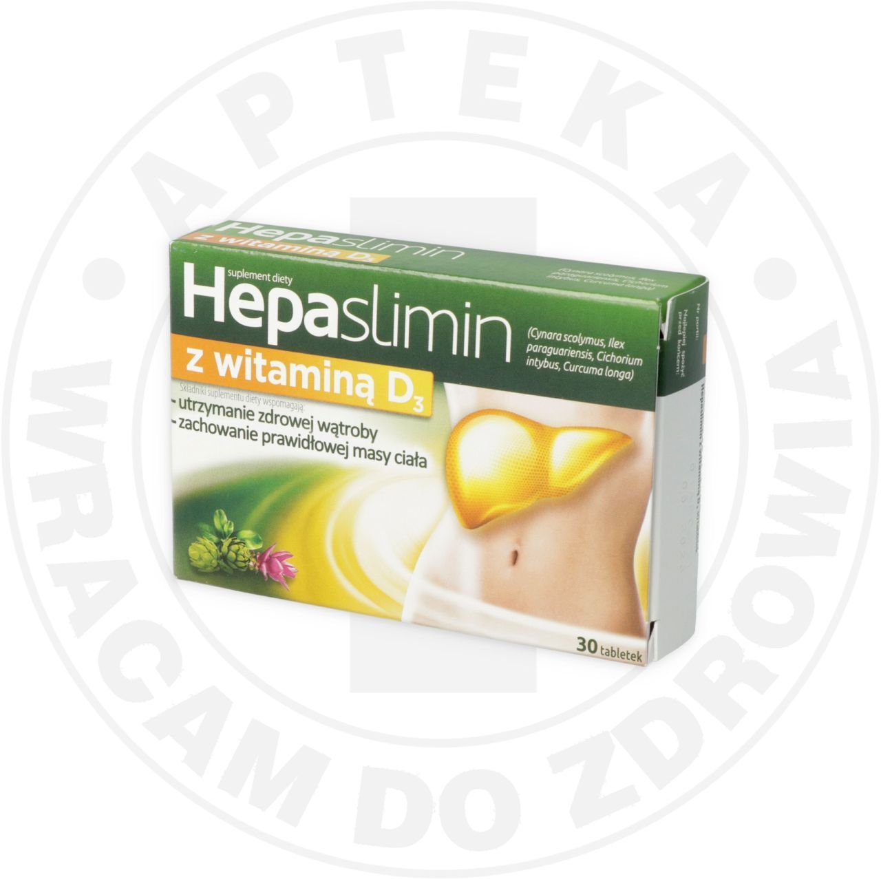 HEPASLIMIN Z WITAMINĄ D3 data ważności 28-02-2026