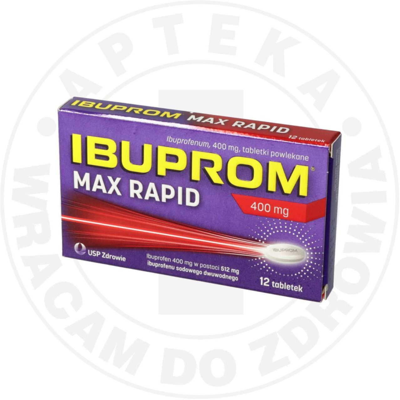 IBUPROM MAX RAPID data ważności 30-09-2025