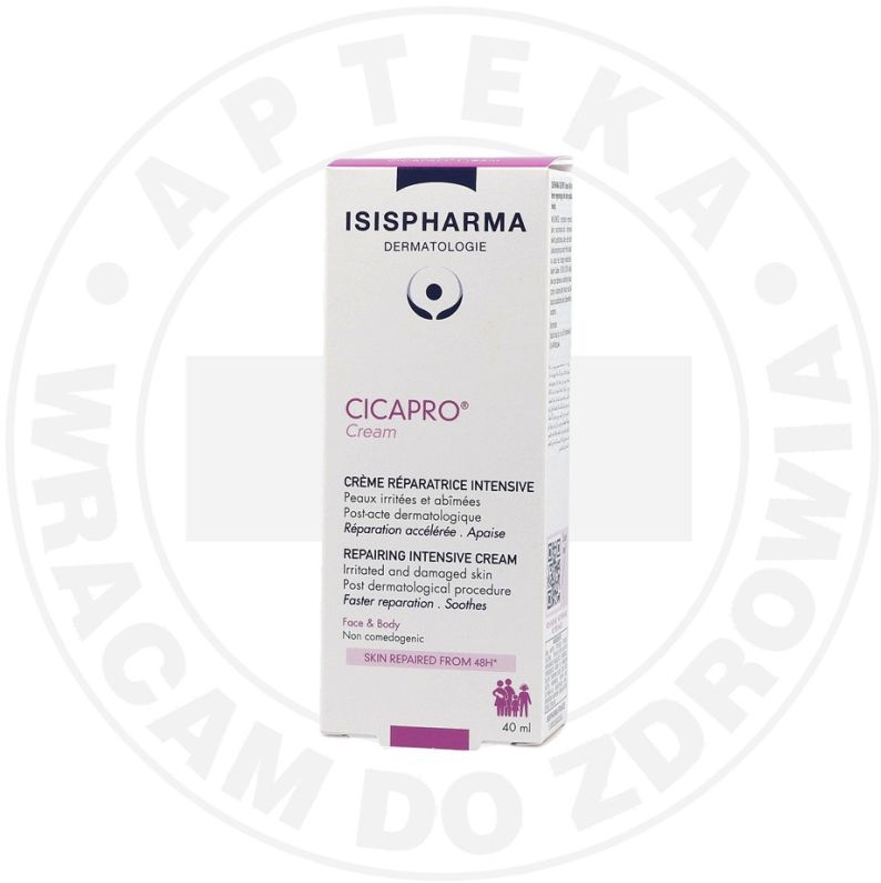 ISISPHARMA CICAPRO CREAM krem regenerujący do skóry podrażnionej
