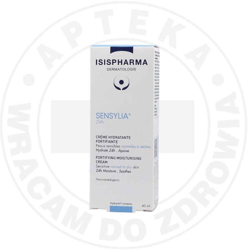 ISISPHARMA SENSYLIA 24h, krem nawilżająco-wzmacniający, skóra sucha, wrażliwa i odwodniona