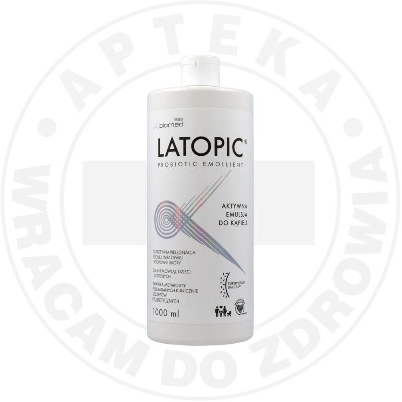 LATOPIC AKTYWNA EMULSJA DO KĄPIELI data ważności 31-03-2026