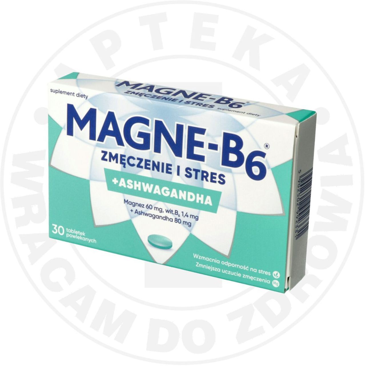 MAGNE B6 ZMĘCZENIE I STRES + Ashwagandha