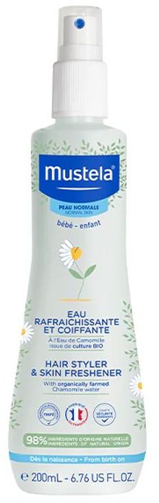 Mustela Bebe-Enfant odświeżający spray ułatwiający rozczesywanie włosów