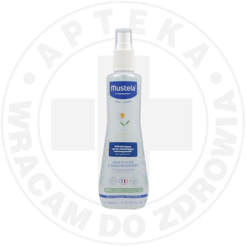 MUSTELA BEBE-ENFANT odświeżający spray ułatwiający rozczesywanie włosów