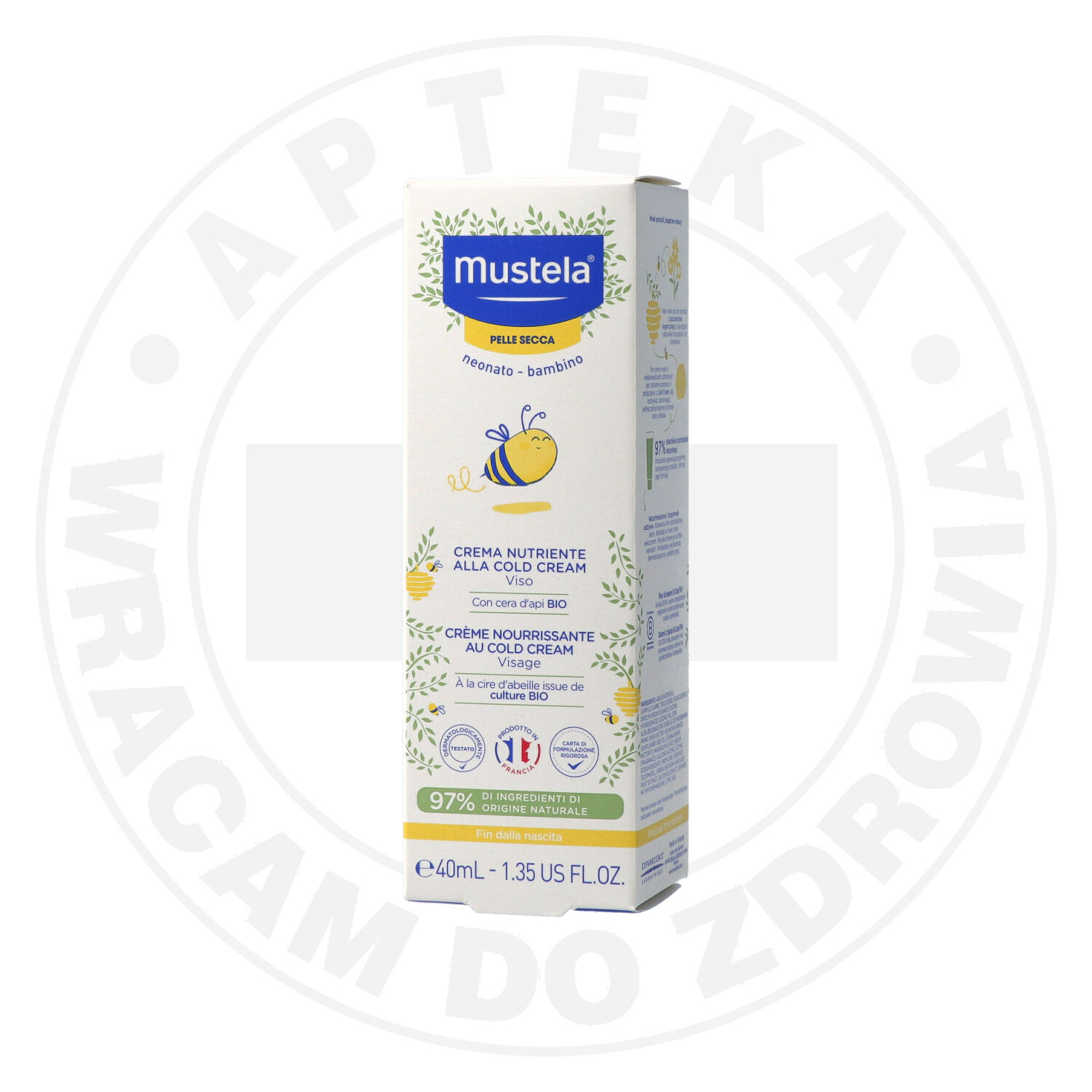 MUSTELA BEBE KREM ODŻYWCZY Z COLD CREAM