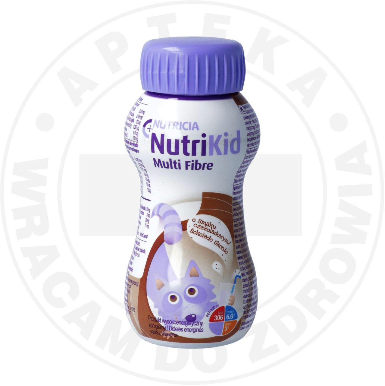 NutriKid Multi Fibre o smaku czekoladowym 200 ml
