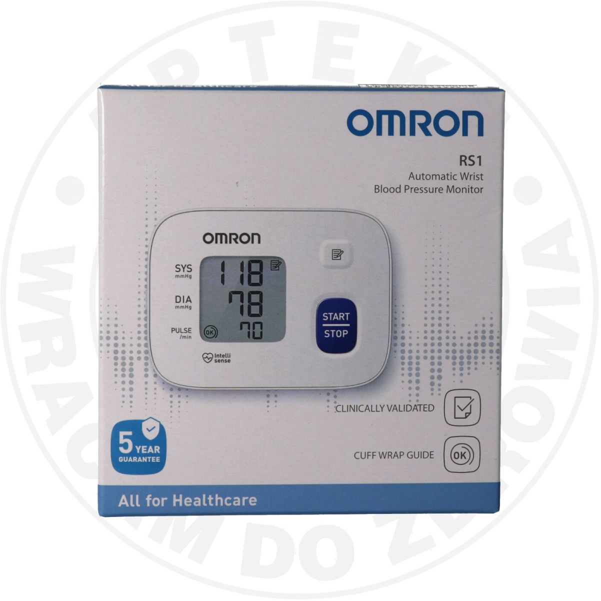 OMRON RS1 CIŚNIENIOMIERZ NADGARSTKOWY AUTOMATYCZNY