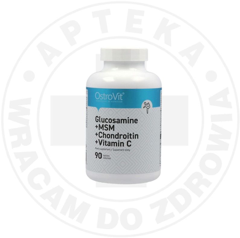 OSTROVIT GLUKOZAMINA + MSM + CHONDROITYNA + VITAMIN C