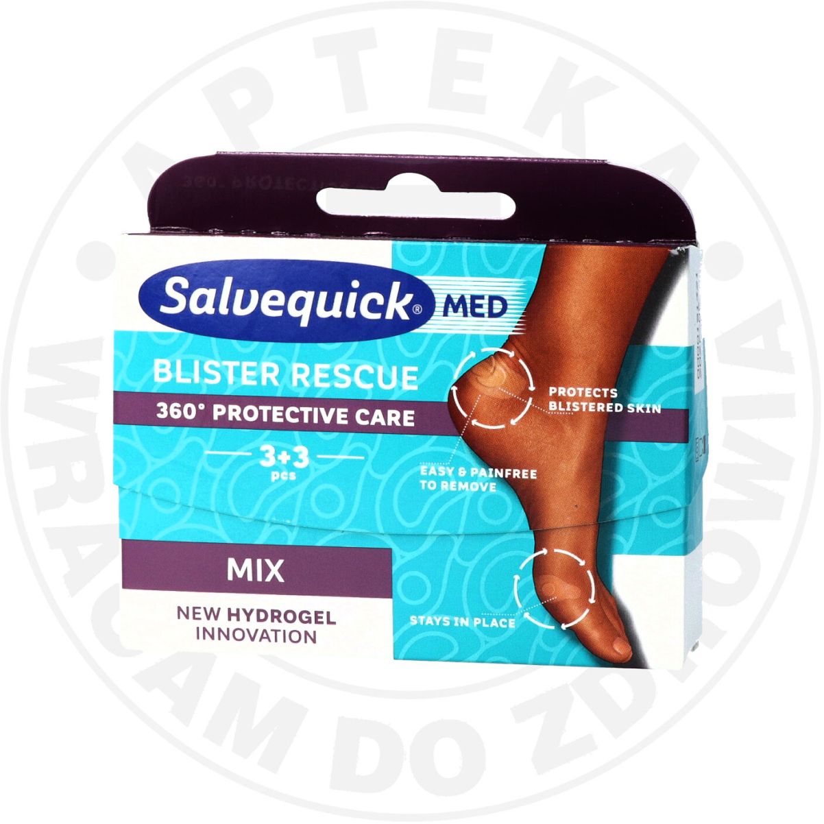 PLASTRY SALVEQUICK BLISTER RESCUE MIX 