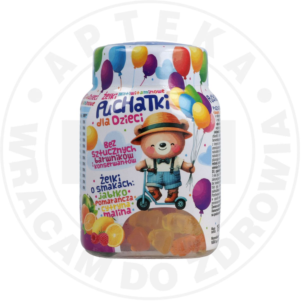 Puchatki żelki multiwitaminowe dla dzieci