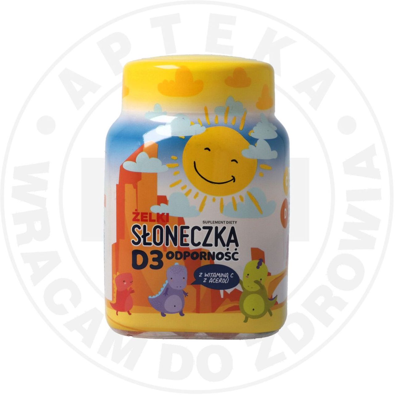 Puwer ŻELKI SŁONECZKA D3 ODPORNOŚĆ Z WIT. C