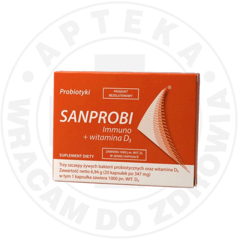 Sanprobi Immuno + Witamina D3
