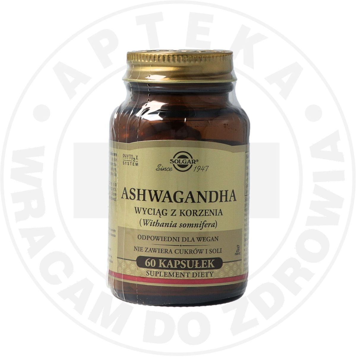 Solgar Ashwagandha wyciąg z korzenia