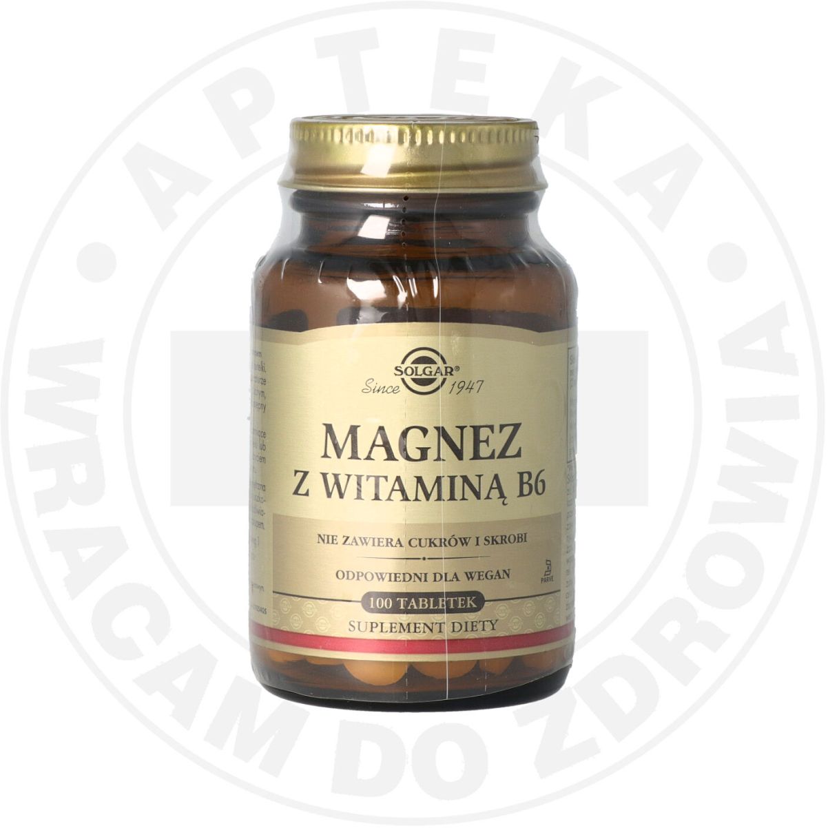 Solgar Magnez Z Witaminą B6