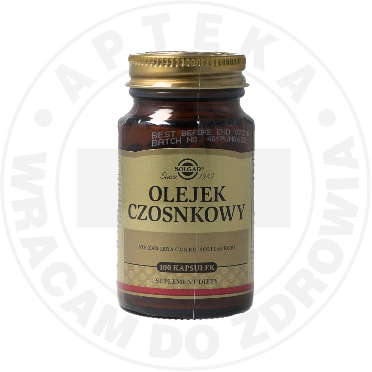 Solgar Olejek czosnkowy