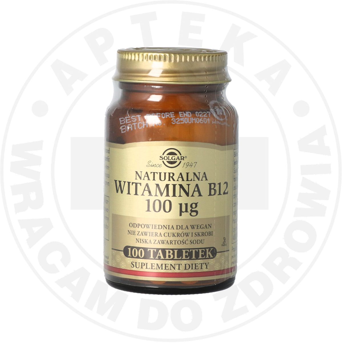 Solgar Witamina B12 100 µg