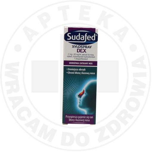 SUDAFED XYLOSPRAY DEX 1 mg+50 mg/ml AEROSOL DO NOSA