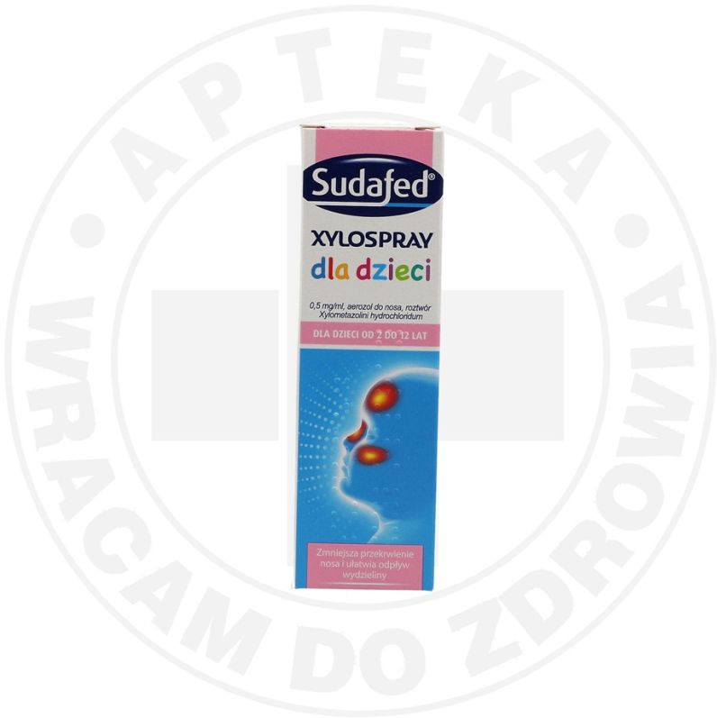 SUDAFED XYLOSPRAY DLA DZIECI 0,5 mg/ml AEROSOL DO NOSA