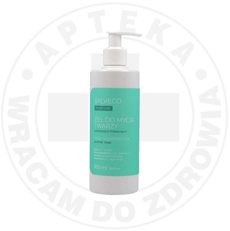 SYLVECO PURE LINE żel do mycia twarzy łagodząco-tonizujący