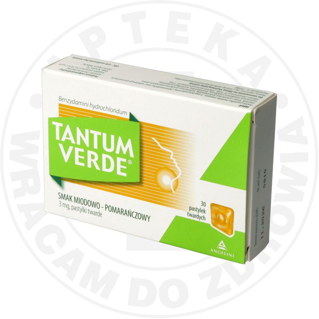TANTUM VERDE SMAK MIODOWO- POMARAŃCZOWY