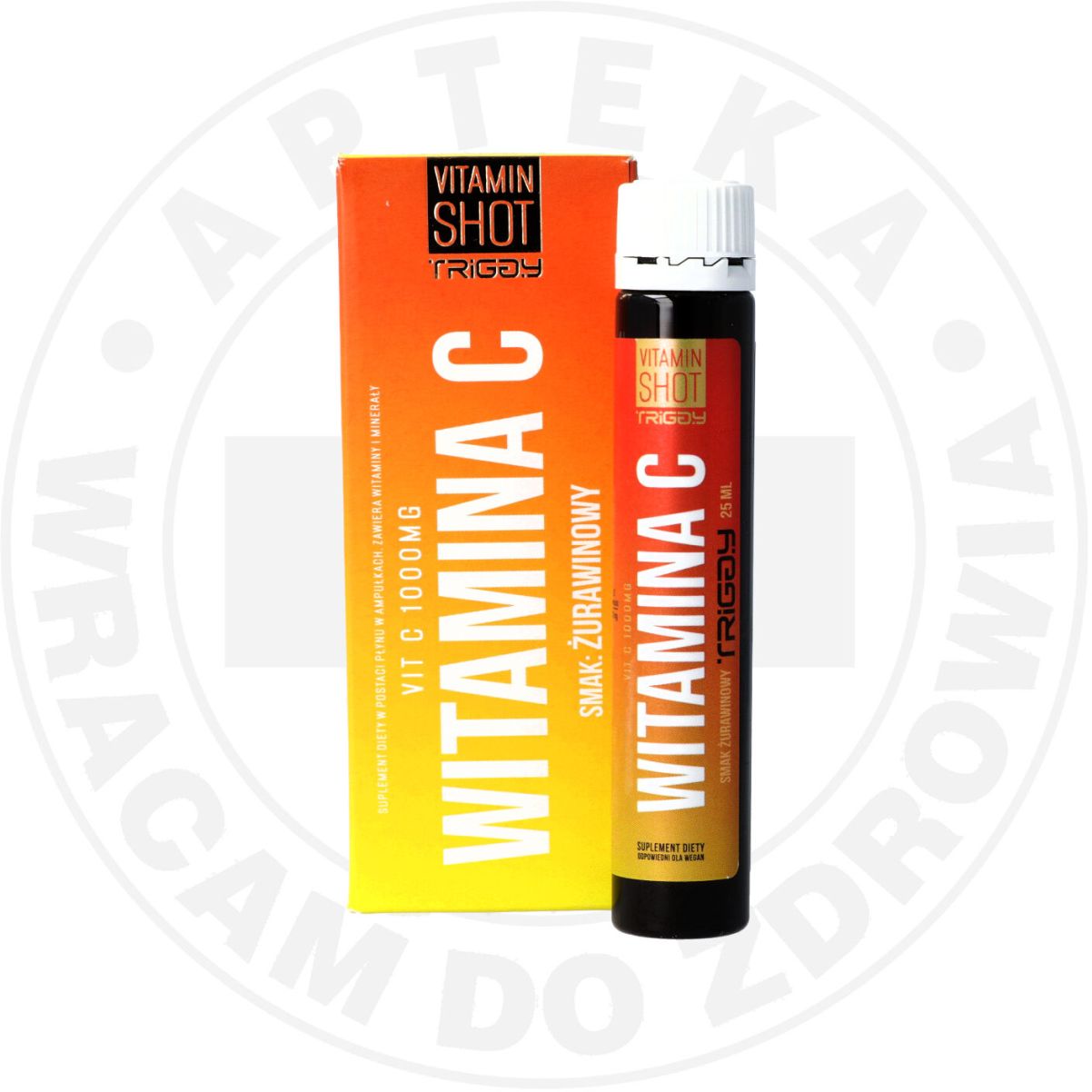 TRIGGY VITAMINSHOT WITAMINA C SMAK ŻURAWINOWY