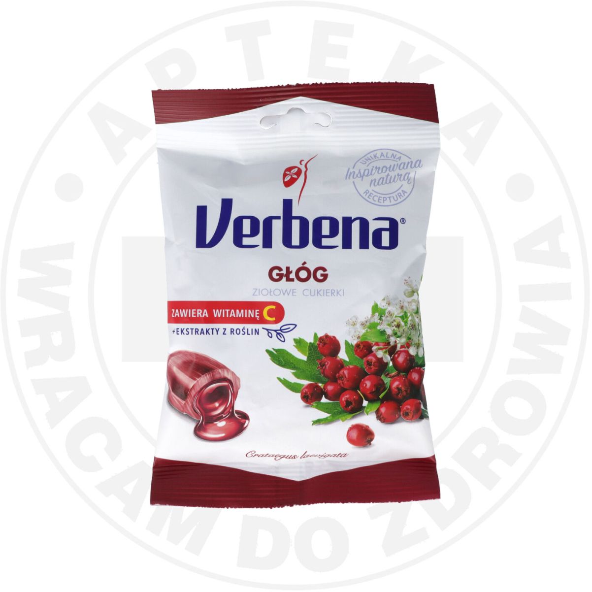 Verbena głóg cukierki ziołowe