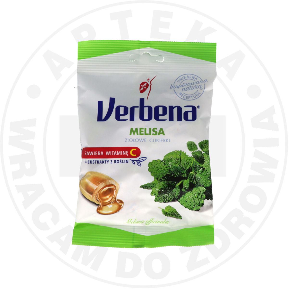 Verbena melisa cukierki ziołowe