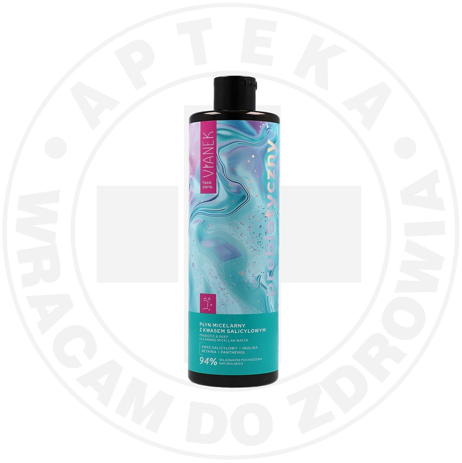 VIANEK prebiotyczny Płyn micelarny z kwasem salicylowym