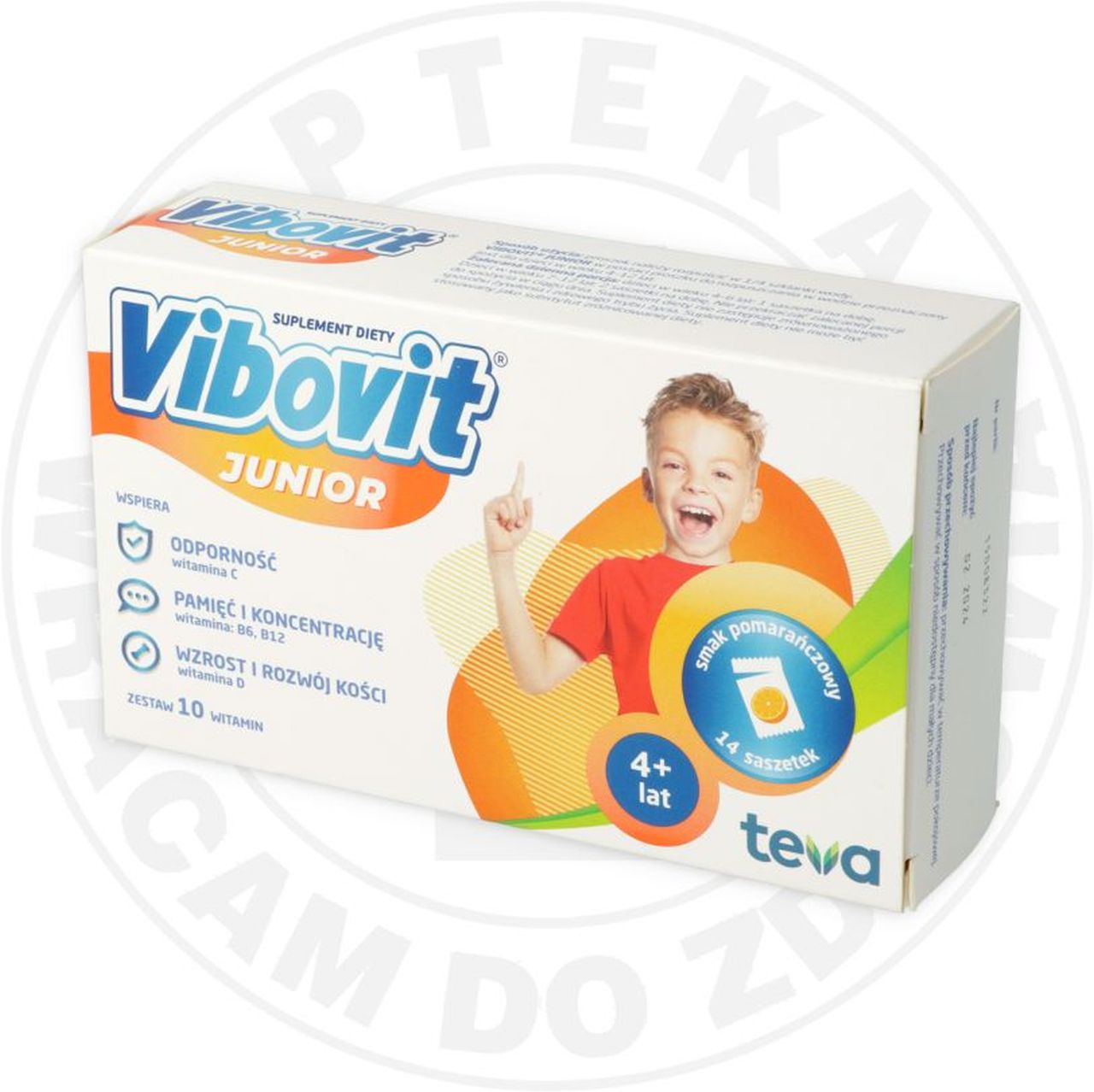 VIBOVIT JUNIOR SMAK POMARAŃCZOWY
