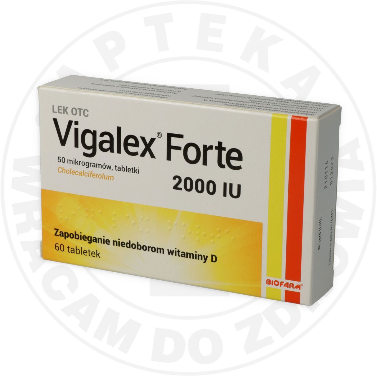 VIGALEX FORTE 2000 IU 