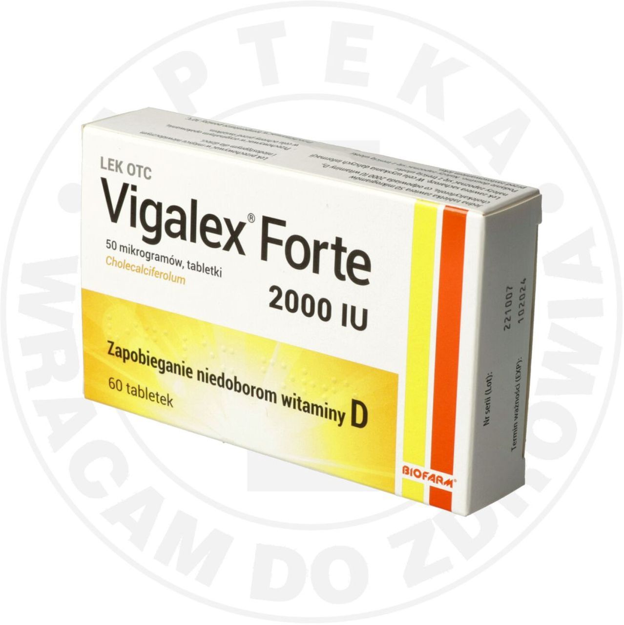 VIGALEX FORTE 2000 IU 