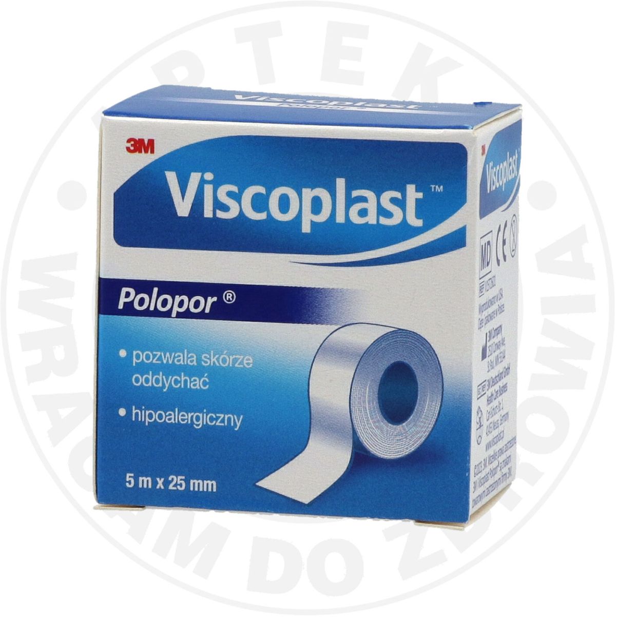 Viscoplast Polopor 5m x 25mm