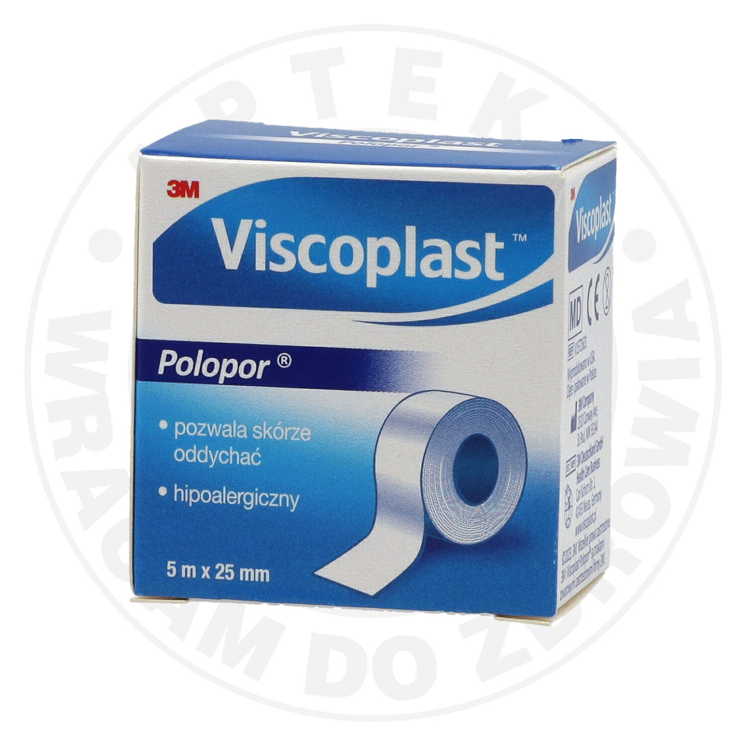 Viscoplast Polopor 5m x 25mm