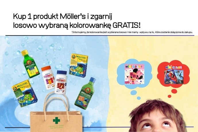 Mollers z kolorowanką