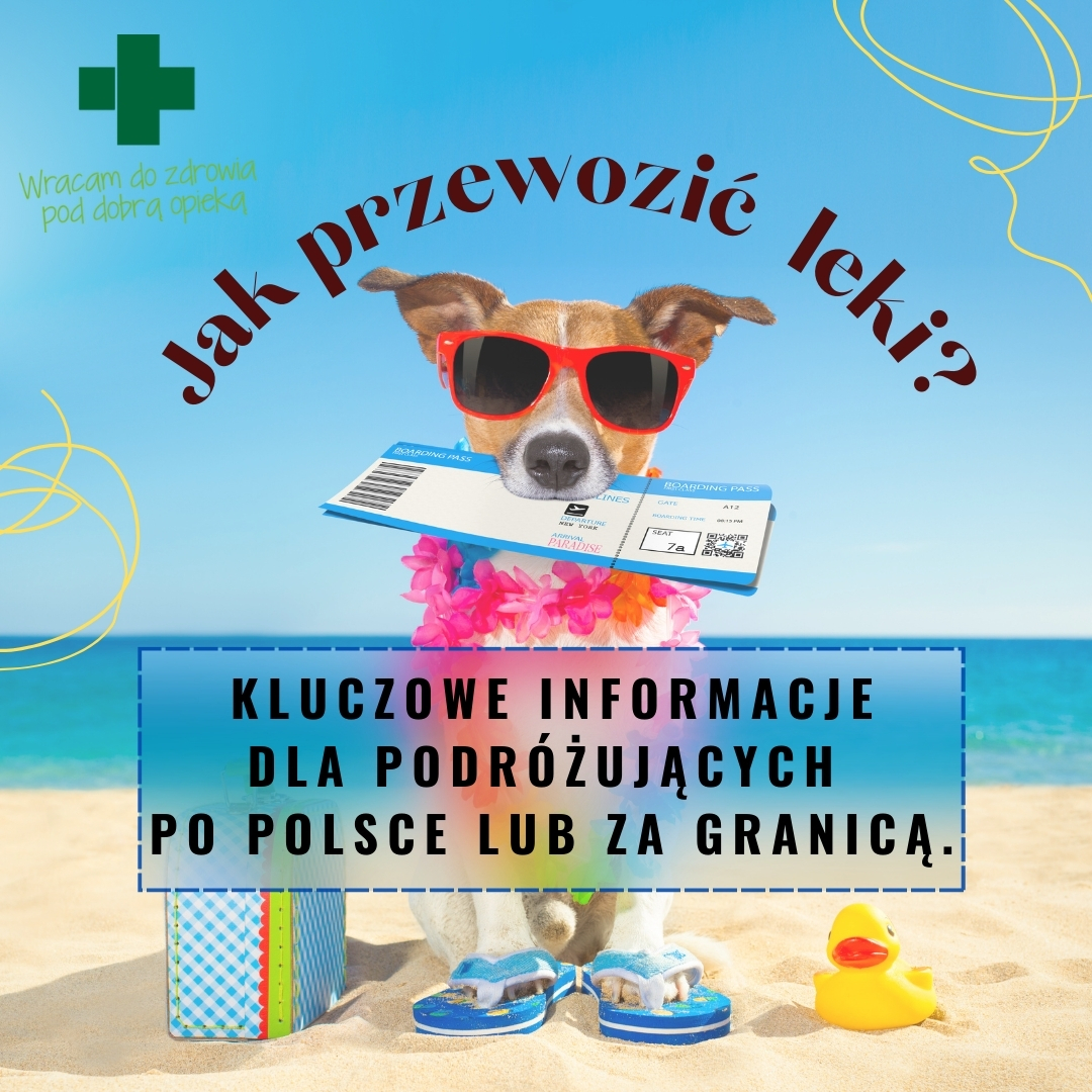 Jak przewozić leki na receptę i bez?