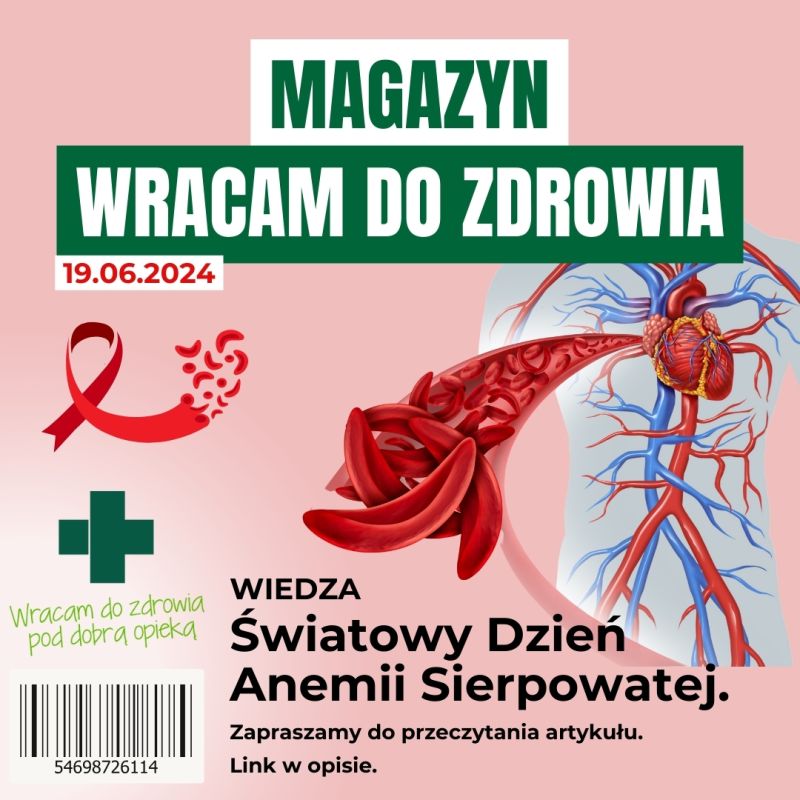Anemia sierpowata - objawy i przyczyny